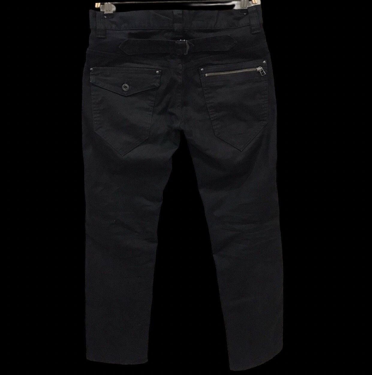 Japanese Brand × Seditionaries Japan Made Designer Multizipper Skinny Stretchable Pant Size US 31 - 2 Thumbnail