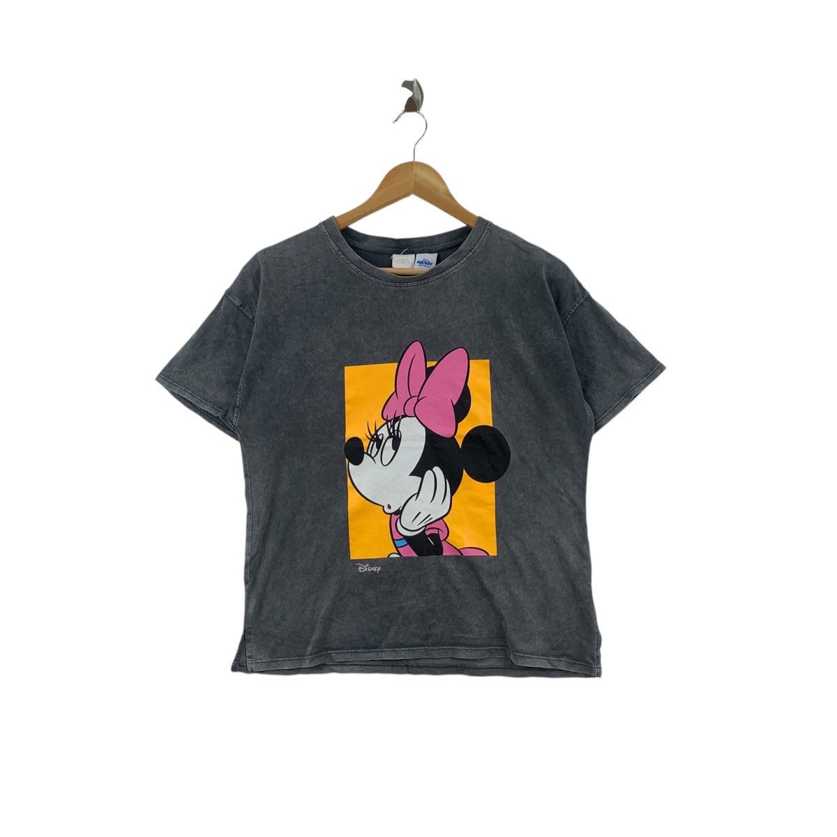 Disney ZARA x DISNEY MINNIE MOUSE Stone Faded Tee Shirt Top Boxy Size S / US 4 / IT 40 - 1 Thumbnail