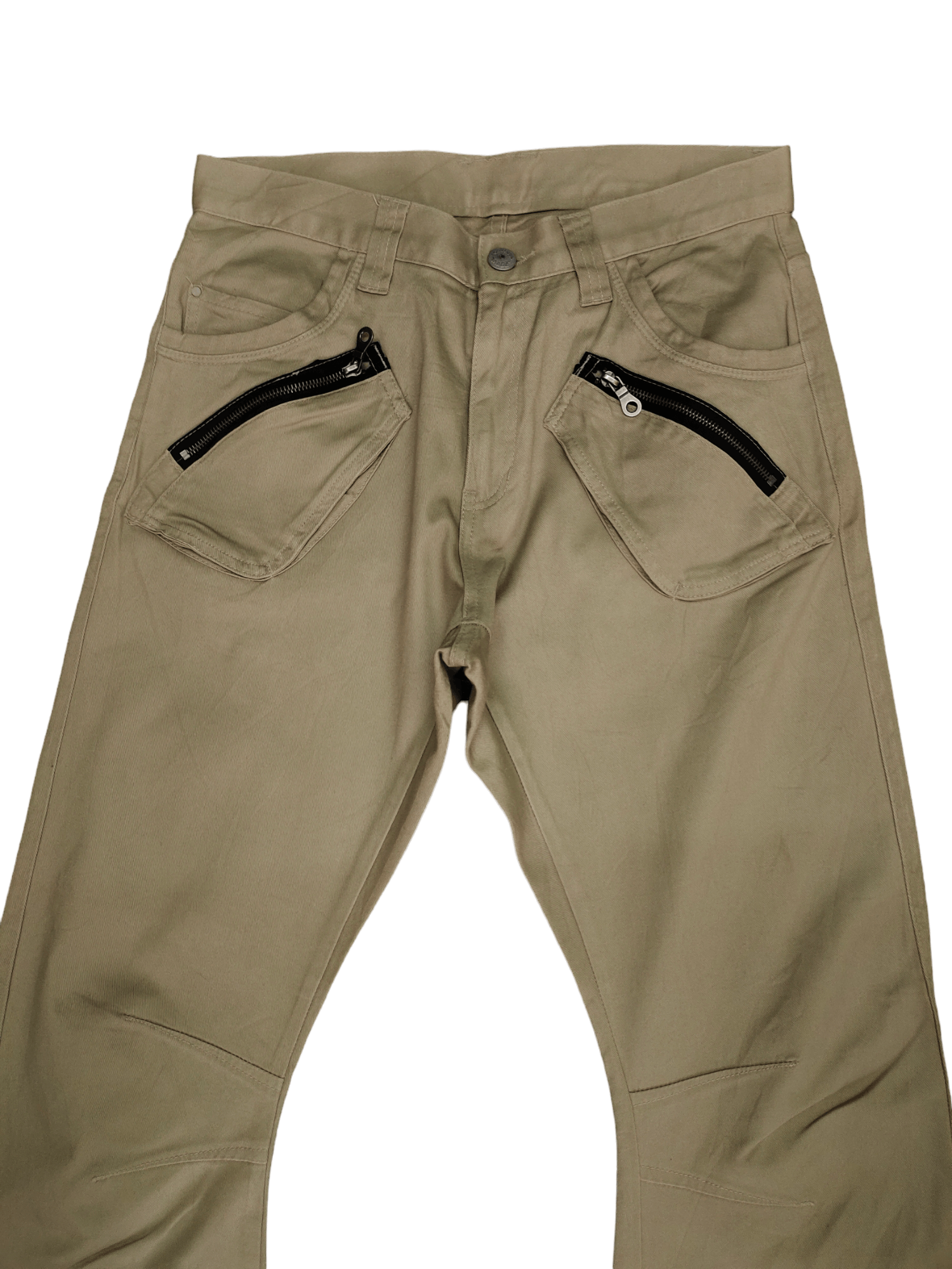 PPFM PPFM Curve Cut Chinos Pants Streetwear Size US 30 / EU 46 - 2 Thumbnail