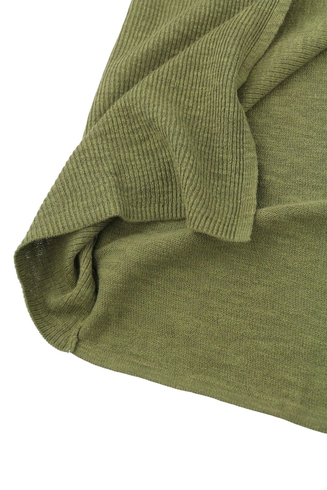 Gant RIBBED RUGGER M Utility Green Melange Linen 88115 Size M / US 6-8 / IT 42-44 - 5 Thumbnail