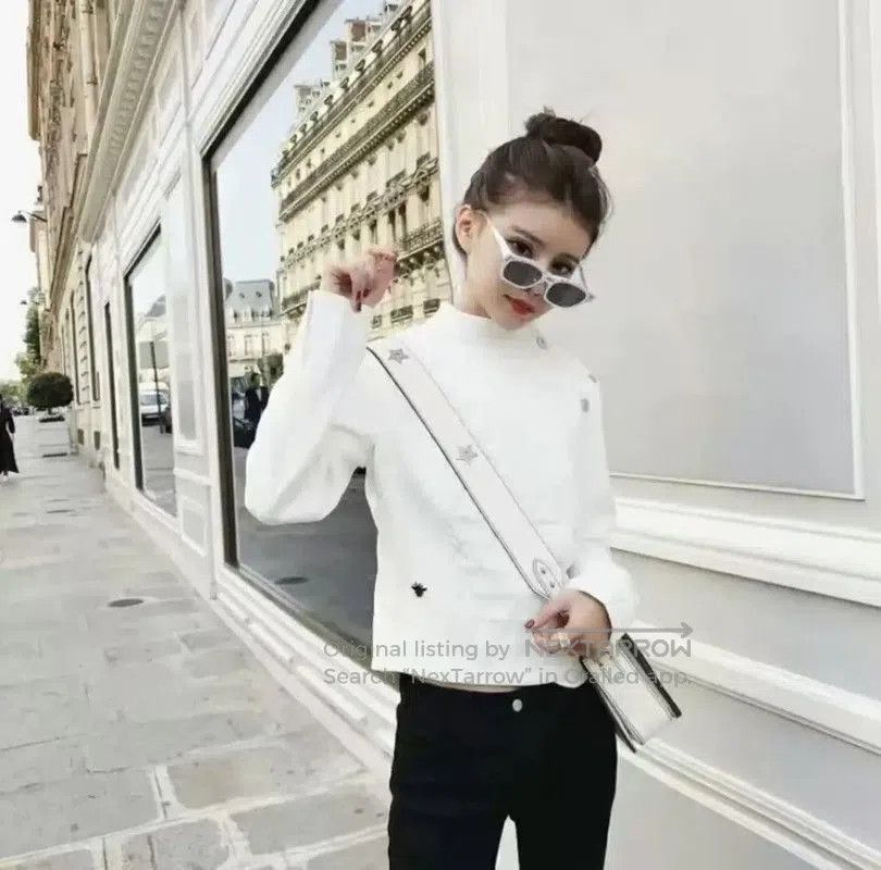 Dior Dior Women's White Cotton Jacket . Size XS / US 0-2 / IT 36-38 - 8 Thumbnail