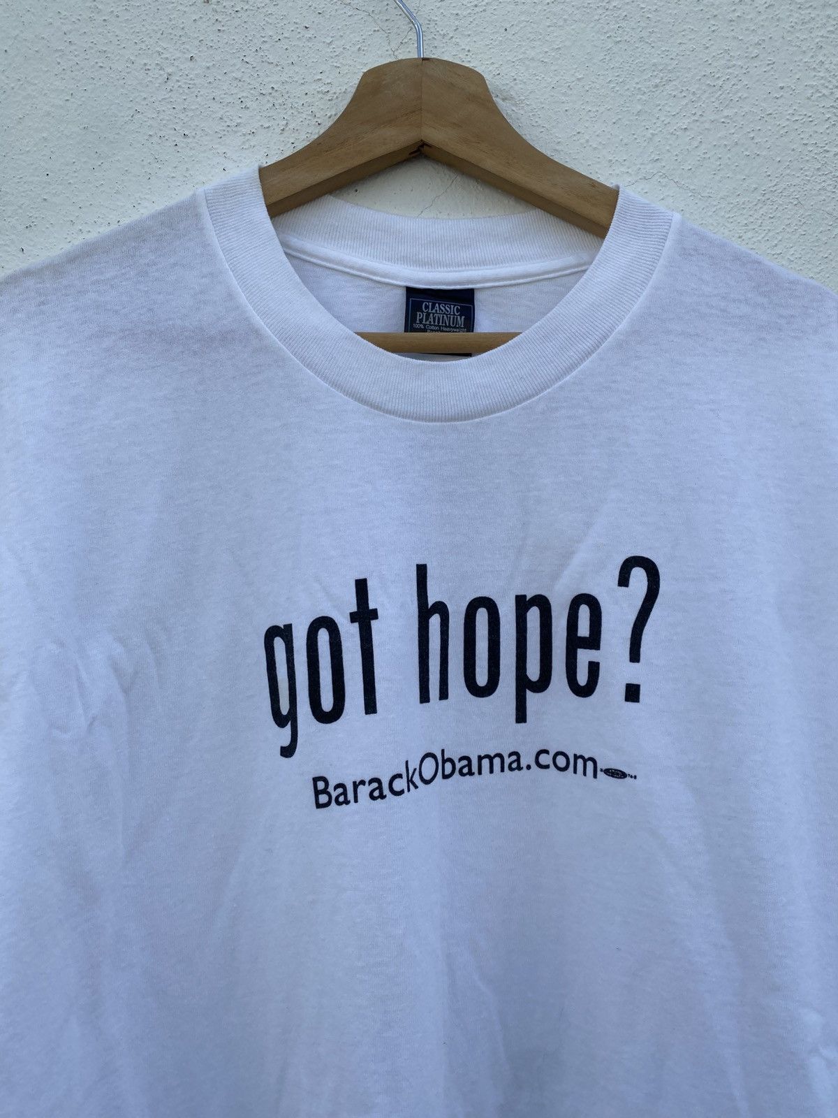 Other Vintage Got Hope? Barack Obama 2008 campaign for President Size US XL / EU 56 / 4 - 11 Thumbnail