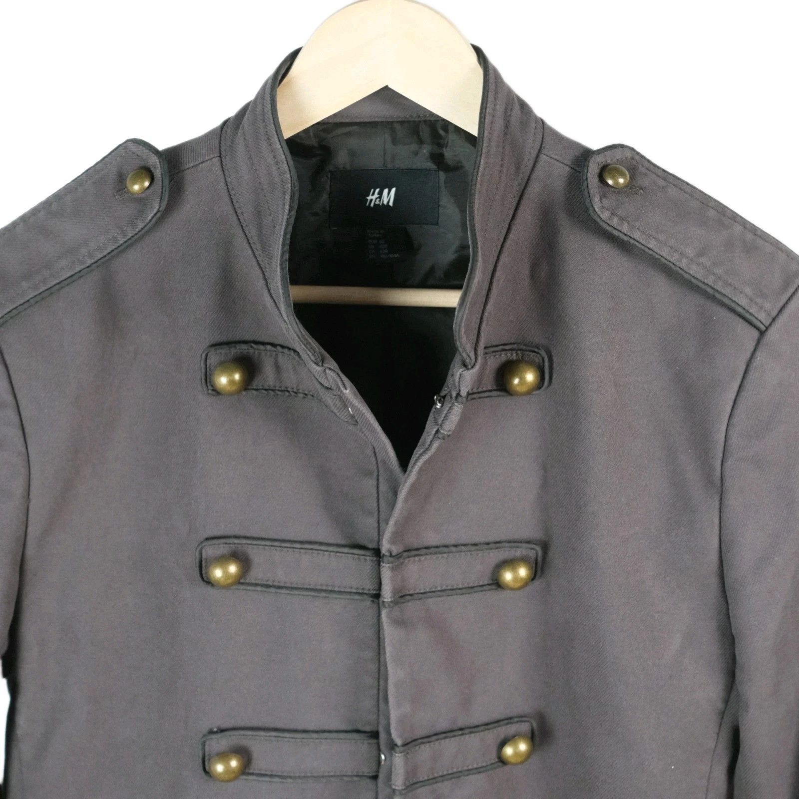 Other Vintage Distressed Napoleon Military Jacket Mens EUR 52 Size 42R - 1 Thumbnail
