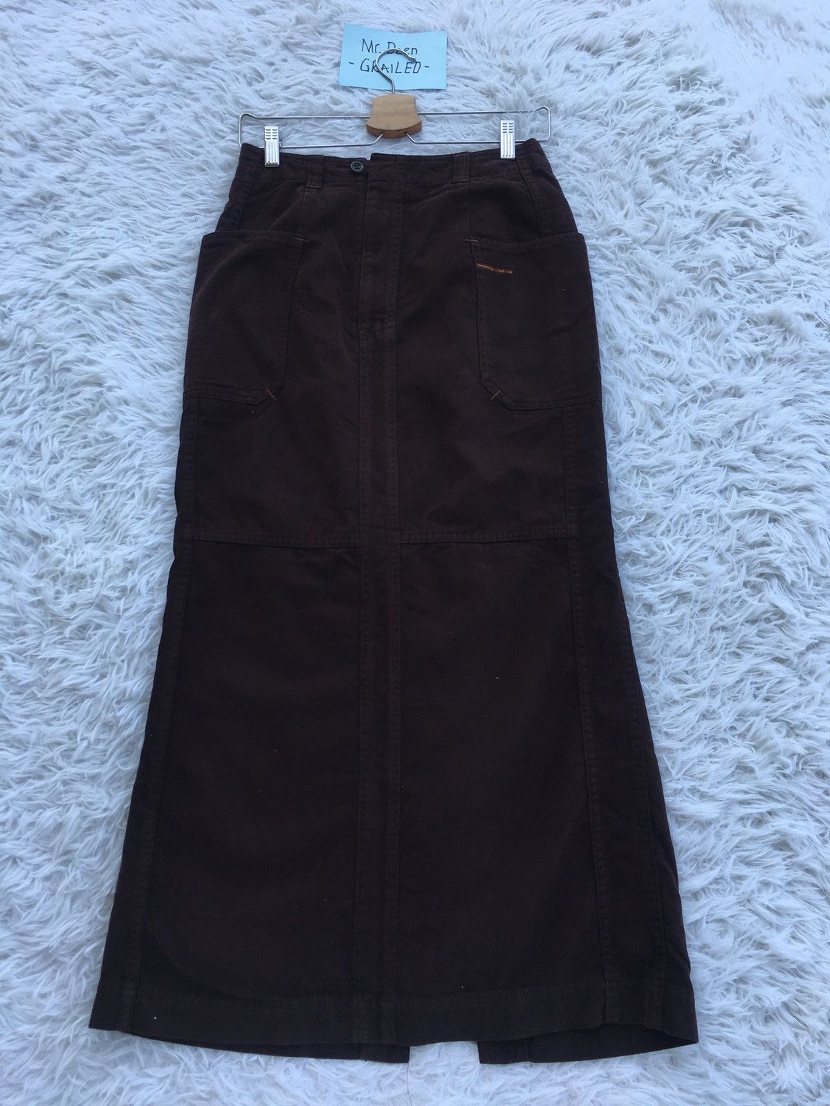 Hai Sporting Gear Rare Vintage Hai Sporting Gear Velvet Maxi Skirt Size 27" / US 4 / IT 40 - 4 Thumbnail