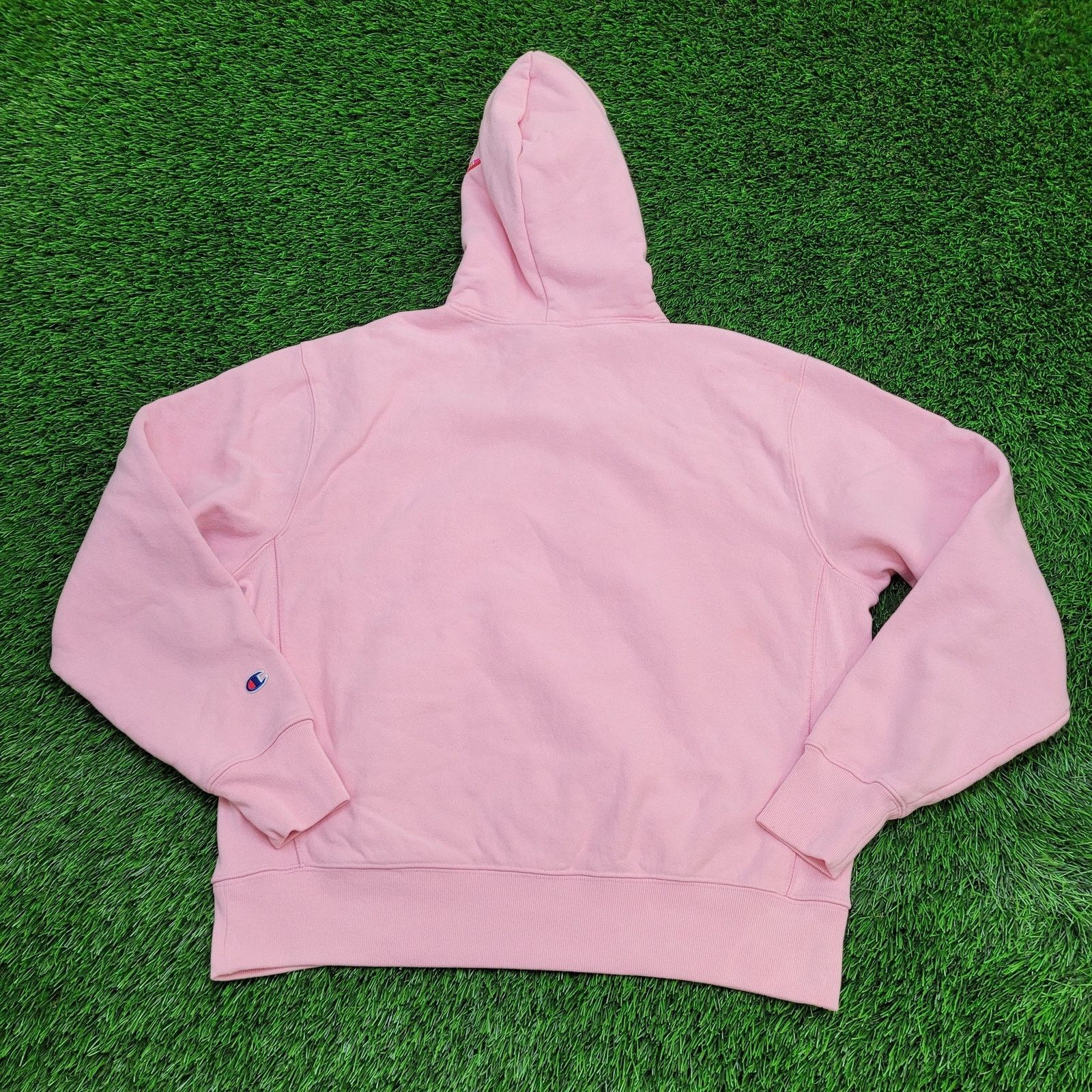 Champion Champion x Candy Land Hoodie Large 24x25 Pink Reverse weave Grailed