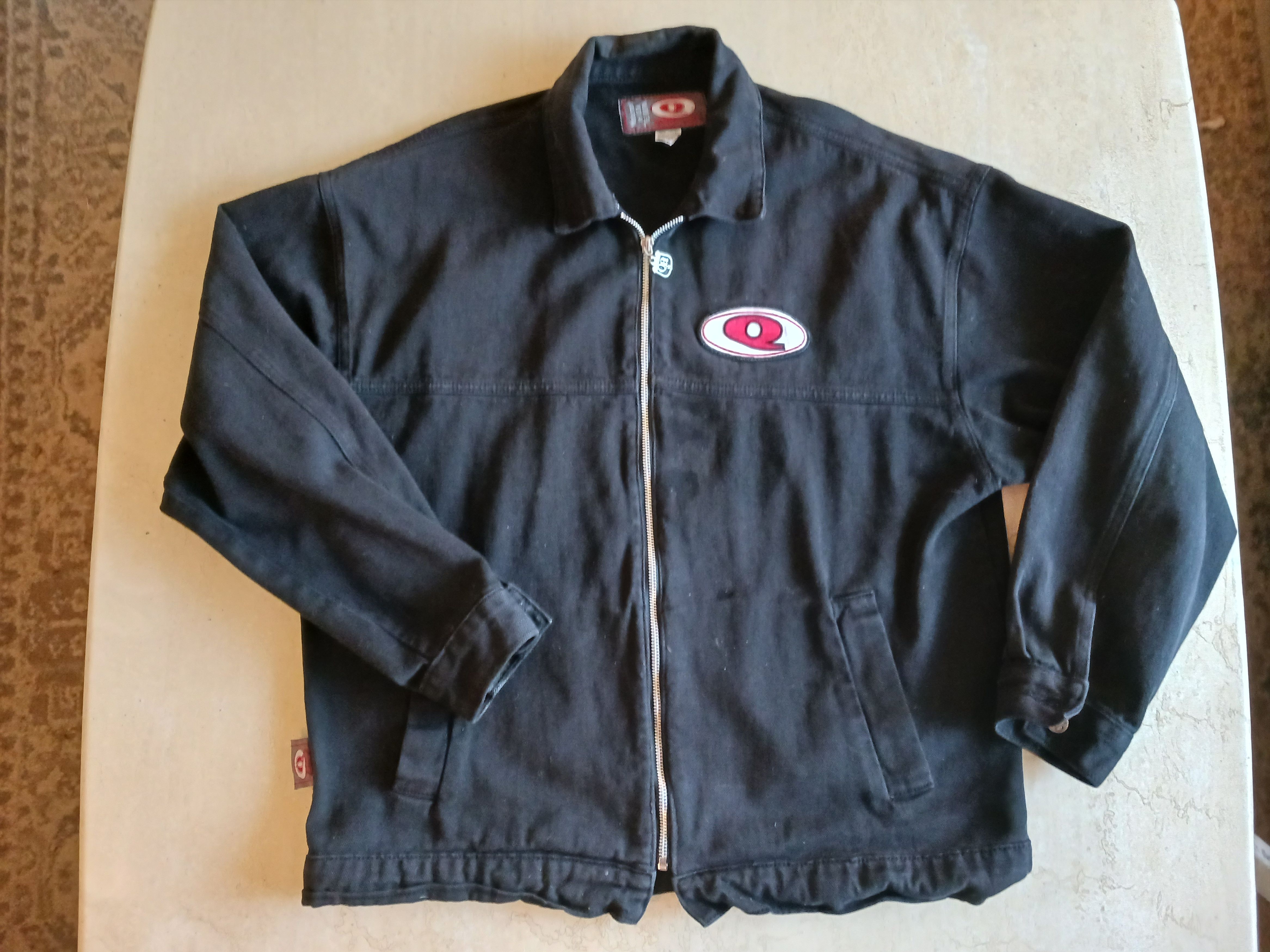 Other Q Ambient Full Zip Garage Jacket 90 Streetwear Hip Hop Size US XL / EU 56 / 4 - 2 Thumbnail
