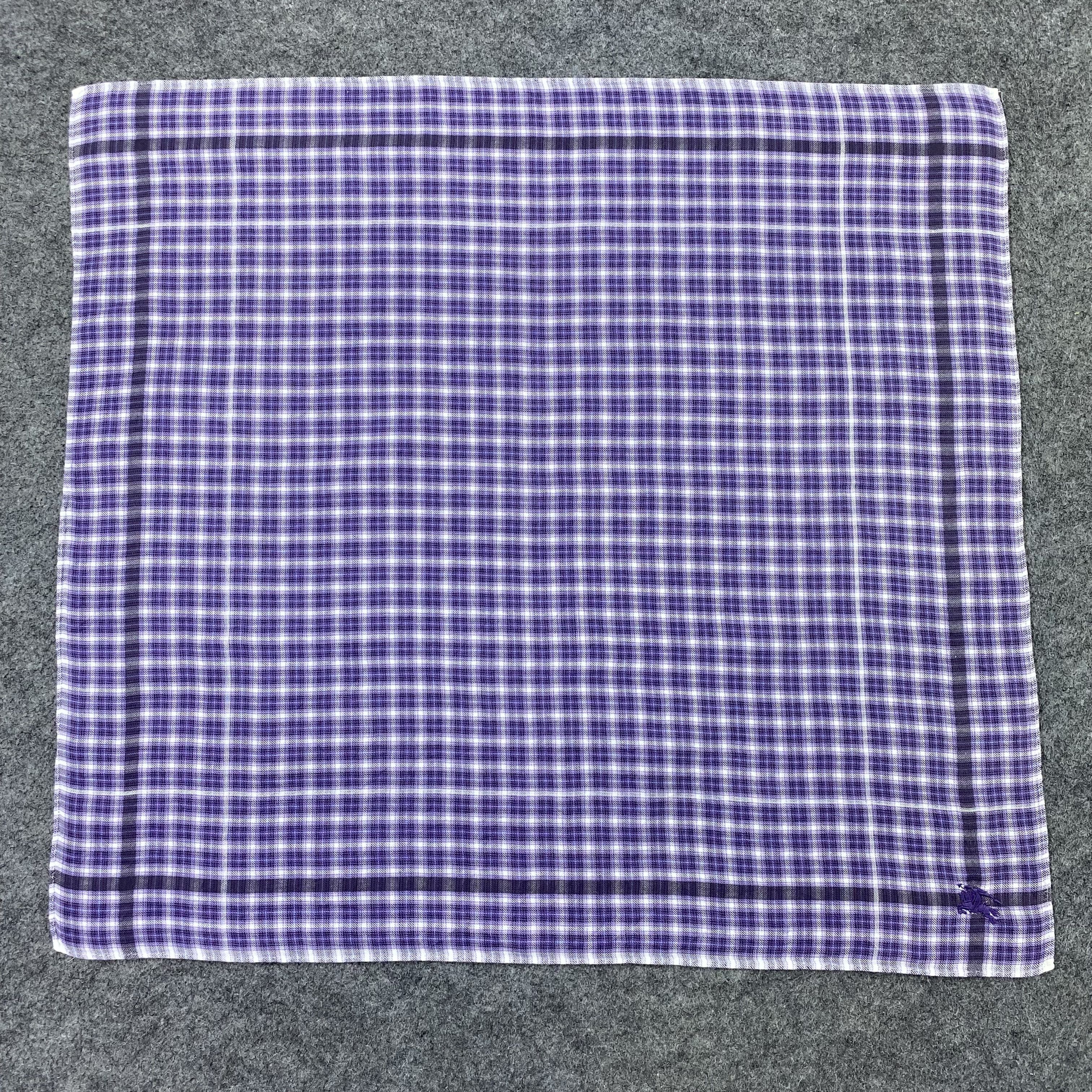 Burberry Burberry Handkerchief Neckerchief Bandana-B1743 Size ONE SIZE - 3 Thumbnail
