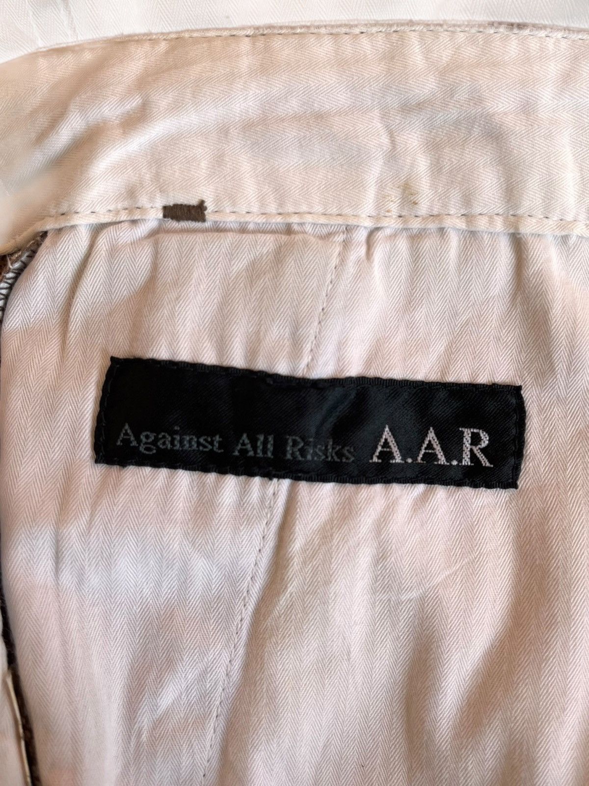 Yohji Yamamoto Vintage jorts Against All Risks Japan rare y2k Size US 36 / EU 52 - 12 Thumbnail