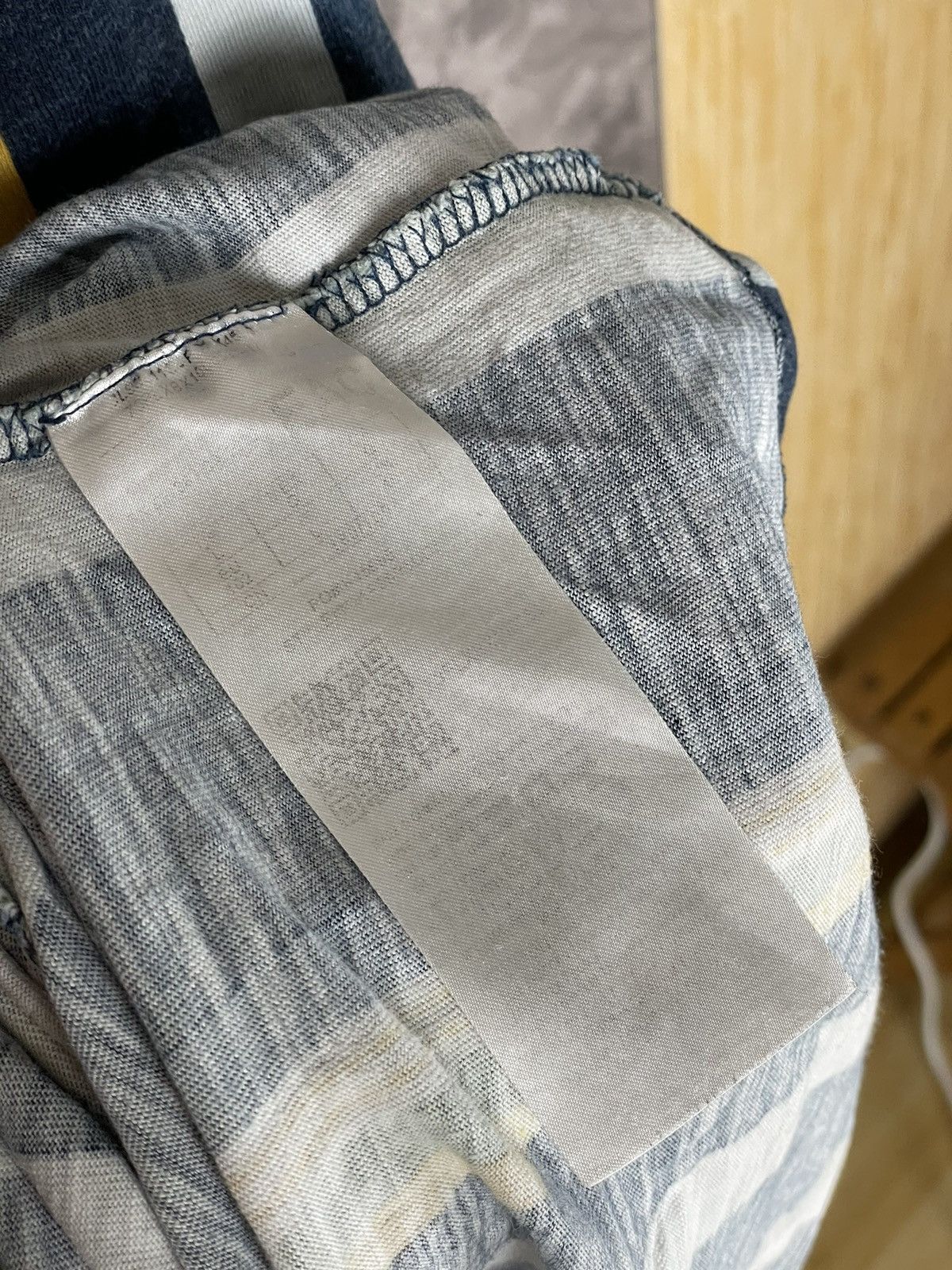 A$AP Rocky × Guess × Vintage Vintage GUESS like ASAP ROCKY Striped Spellout T Shirt Size US L / EU 52-54 / 3 - 10 Thumbnail