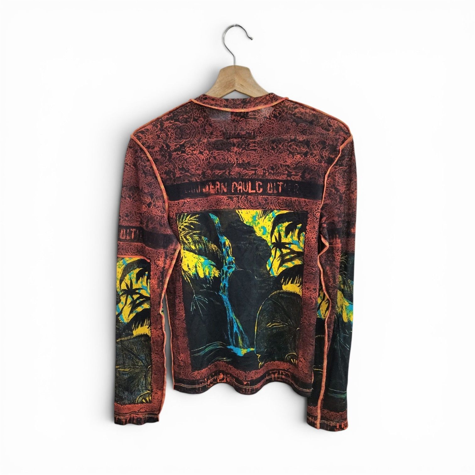 Jean Paul Gaultier vintage 90s Jean Paul Gaultier Maille Classique mesh top Size M / US 6-8 / IT 42-44 - 2 Thumbnail