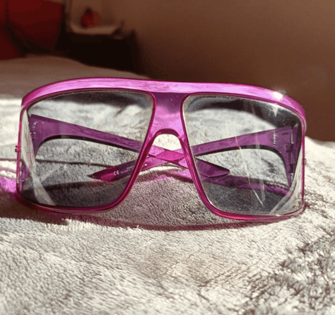 Gucci Gucci Sunglasses Mask Logo Shield GG Sport Vintage Size ONE SIZE - 4 Thumbnail