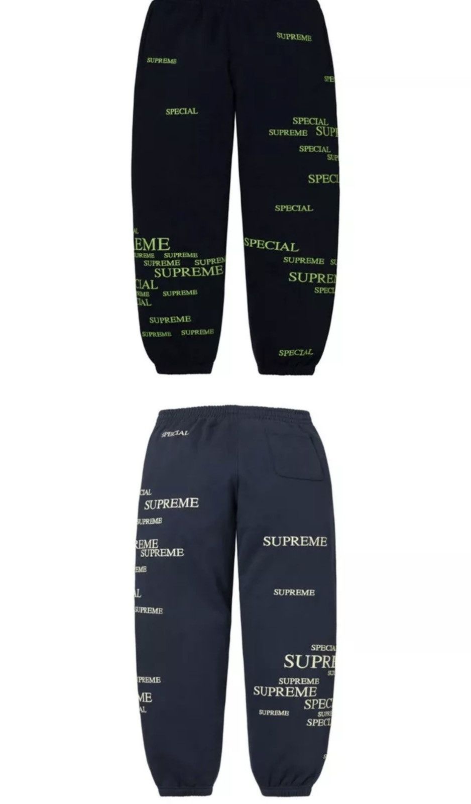 Supreme Supreme Special Sweatpant Navy Size Small | Grailed