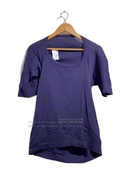 Yohji Yamamoto Yohji Yamamoto Ys Purple 3/4 Sleeve Top Size US M / EU 48-50 / 2 - 6 Thumbnail
