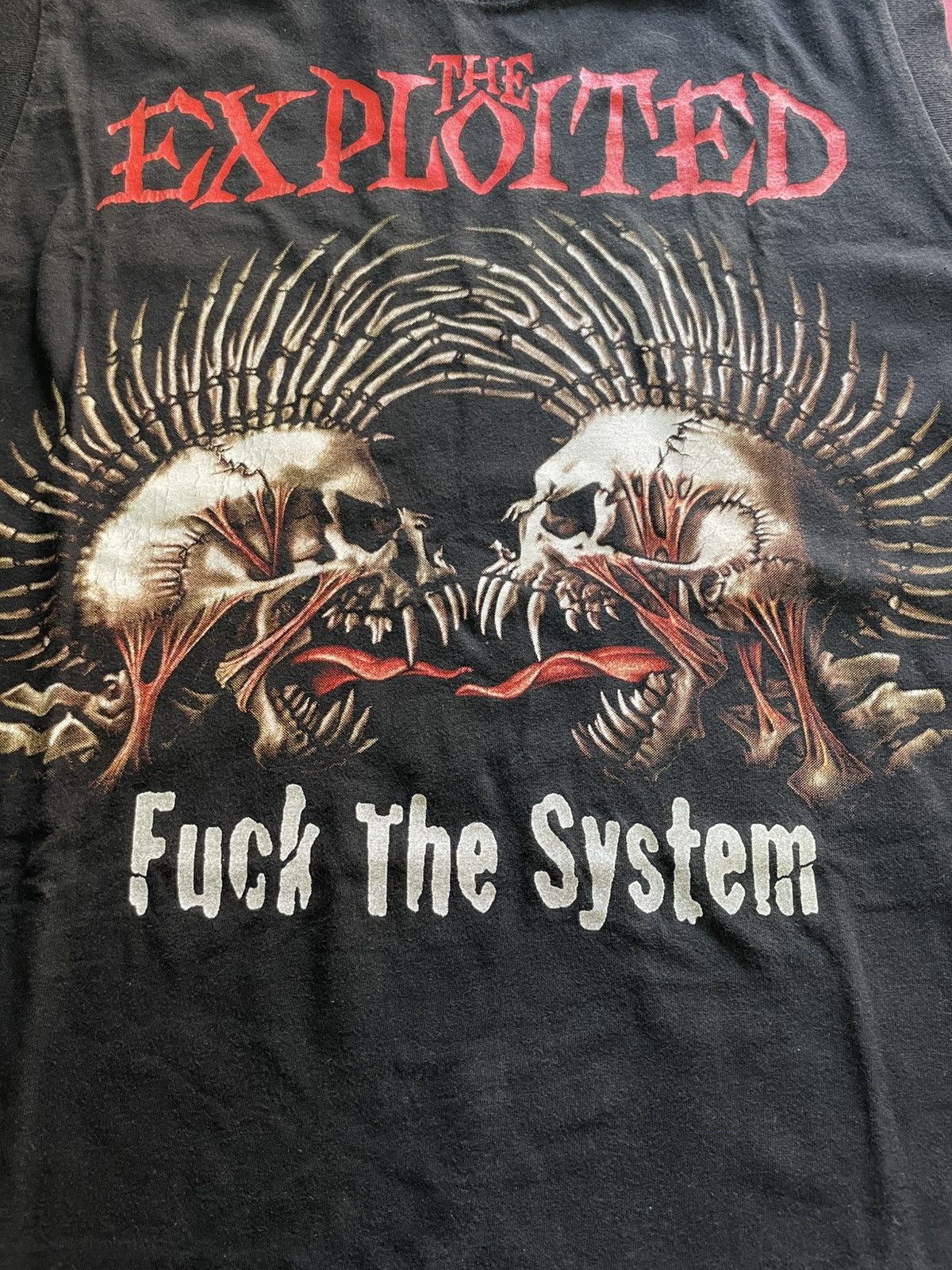 Japanese Brand × Punk and Yo × Vintage Vintage The Exploited t shirt 90s Size US L / EU 52-54 / 3 - 5 Thumbnail