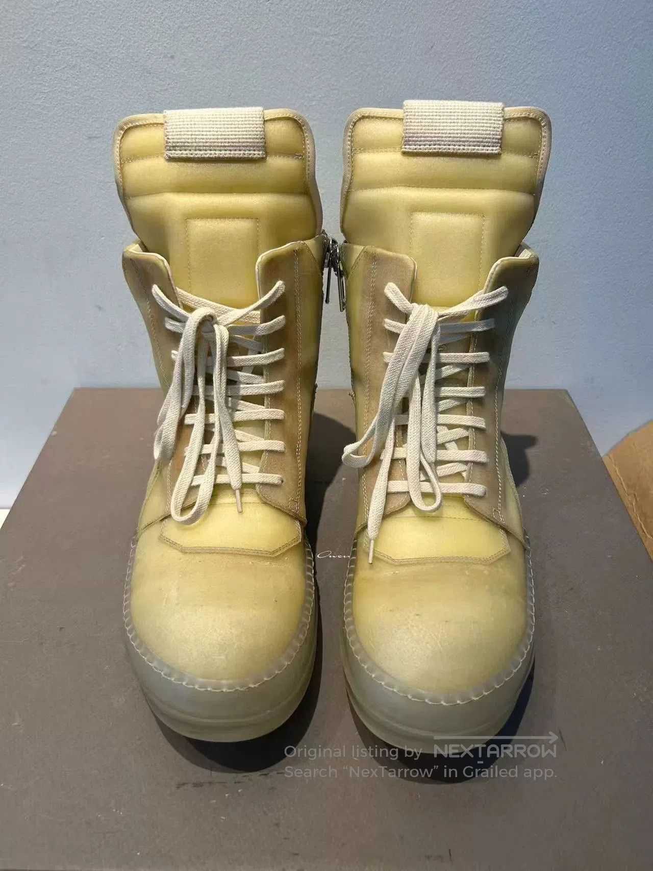 Rick Owens Rare Rick Owens Ghost Triangle Sneakers. Size US 8 / EU 41 - 3 Thumbnail