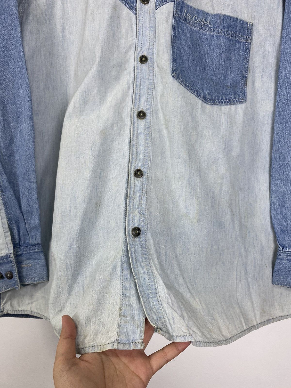 Lee × Vintage Vintage 90’s Lee Cooper Western Denim Jacket Size US M / EU 48-50 / 2 - 7 Thumbnail