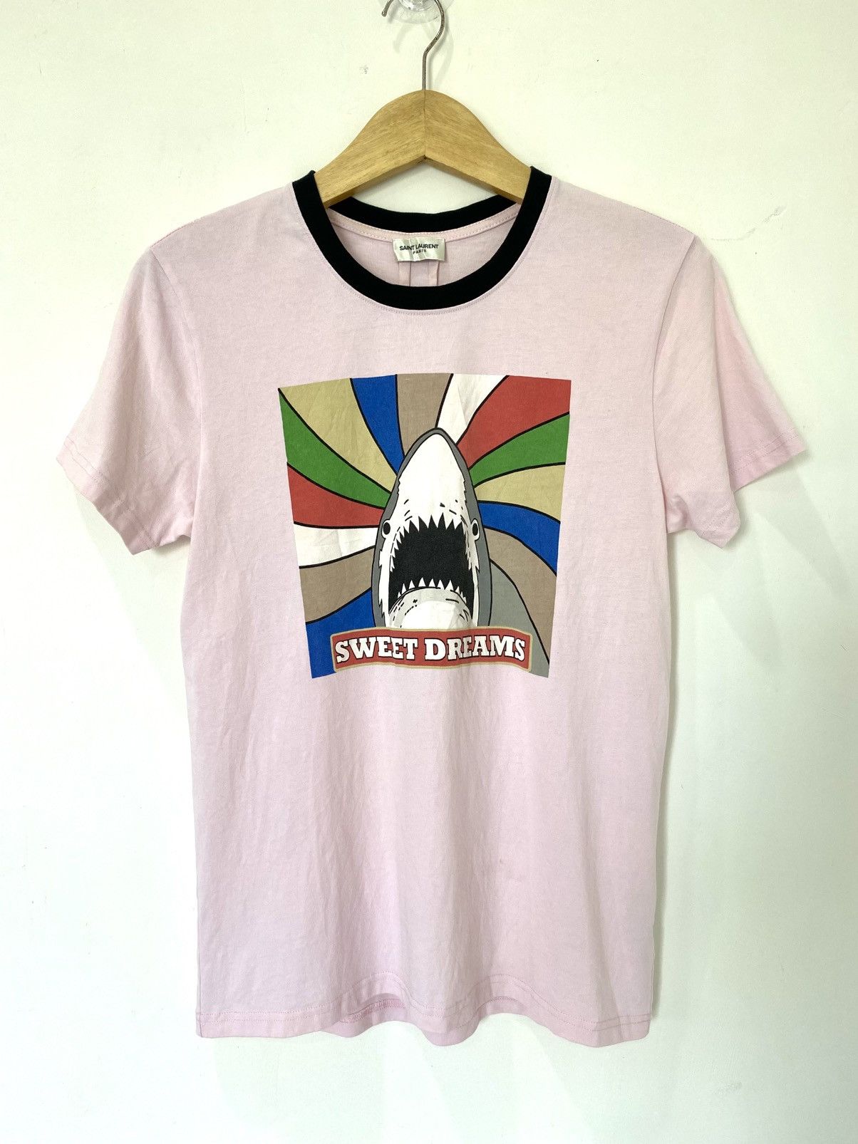 Designer × Saint Laurent Paris sweet dreams saint lauren pink tshirt Size US S / EU 44-46 / 1 - 5 Thumbnail