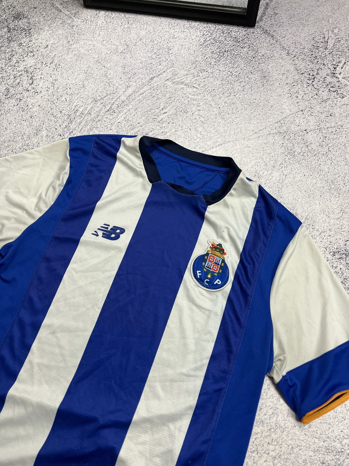 New Balance New Balance FC Porto 2015 Home Soccer Jersey Football Shirt Size US L / EU 52-54 / 3 - 4 Thumbnail
