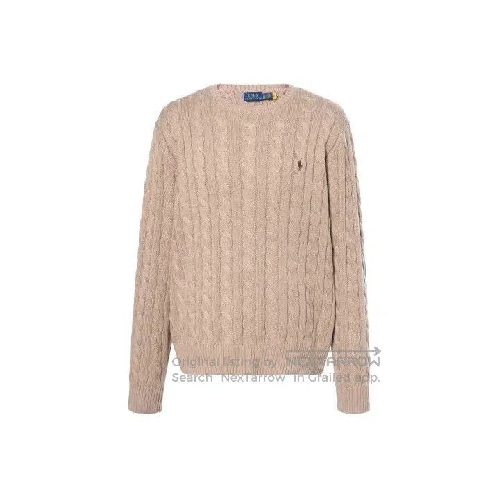 Polo Ralph Lauren Polo Ralph Lauren Men's Cable Knit Logo Sweater. Size US S / EU 44-46 / 1 - 1 Thumbnail