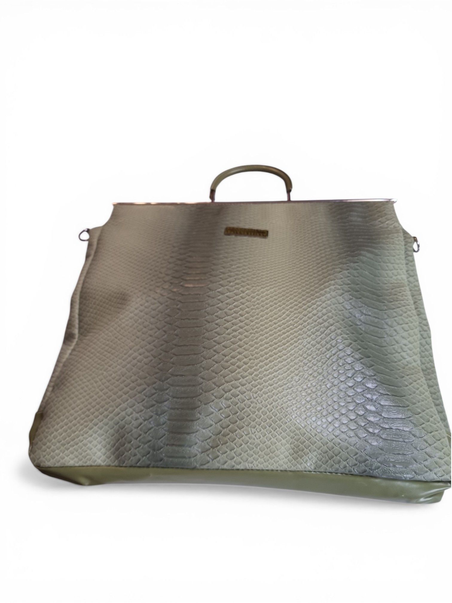 Mario Valentino Mario Valentino Green Embossed Tote Bag Size ONE SIZE - 3 Thumbnail