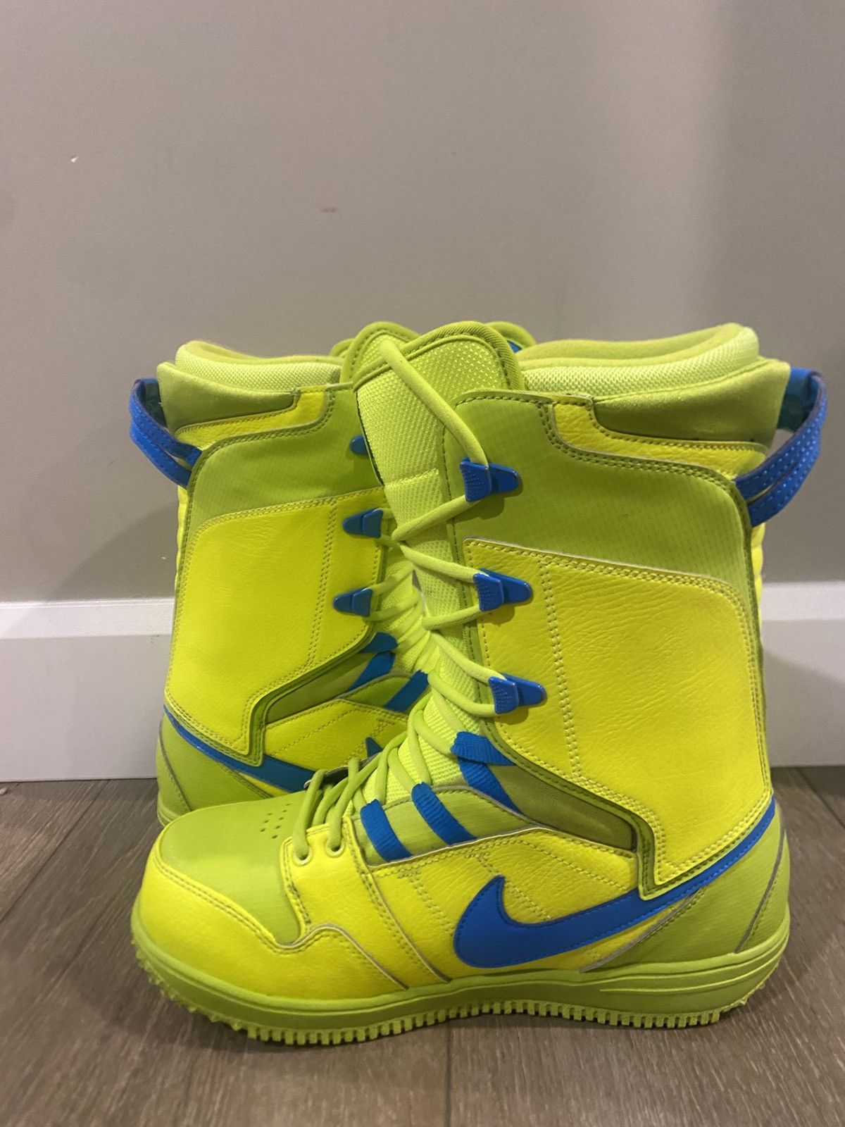 Nike Nike Vapen Snowboard Boots Volt / Fierce green / Photo Blue Size US 7 / EU 40 - 5 Thumbnail
