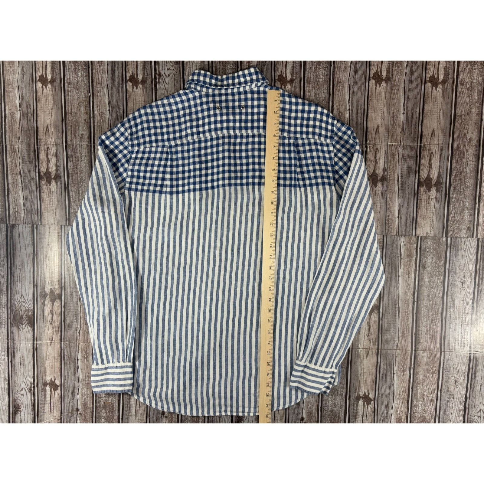 Vilebrequin Vilebrequin 100% Linen Striped Shirt size L color blue ivory Size US L / EU 52-54 / 3 - 2 Thumbnail