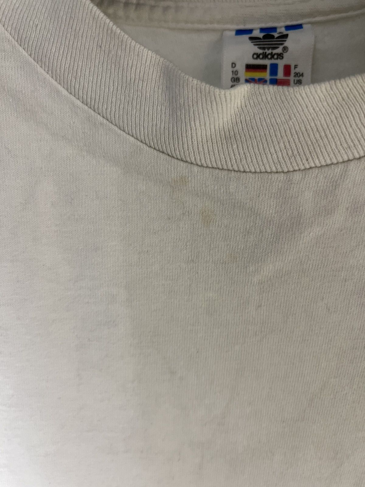 Adidas × Vintage VERY RARE ADIDAS ORIGINAL DOUBLE PRINTED TENNIS WORD T-SHIRT Size US XL / EU 56 / 4 - 6 Thumbnail