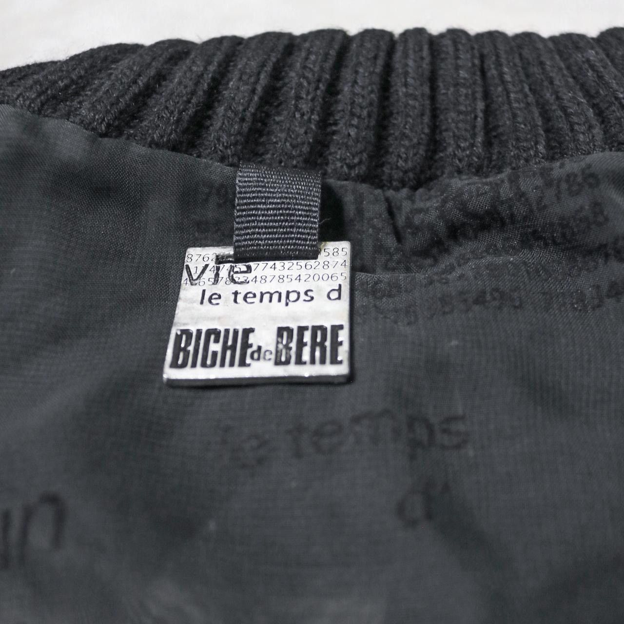 Jean Paul Gaultier NWT Biche De Bere High Low Flock Text Mesh Blouse Size US S / EU 44-46 / 1 - 4 Thumbnail
