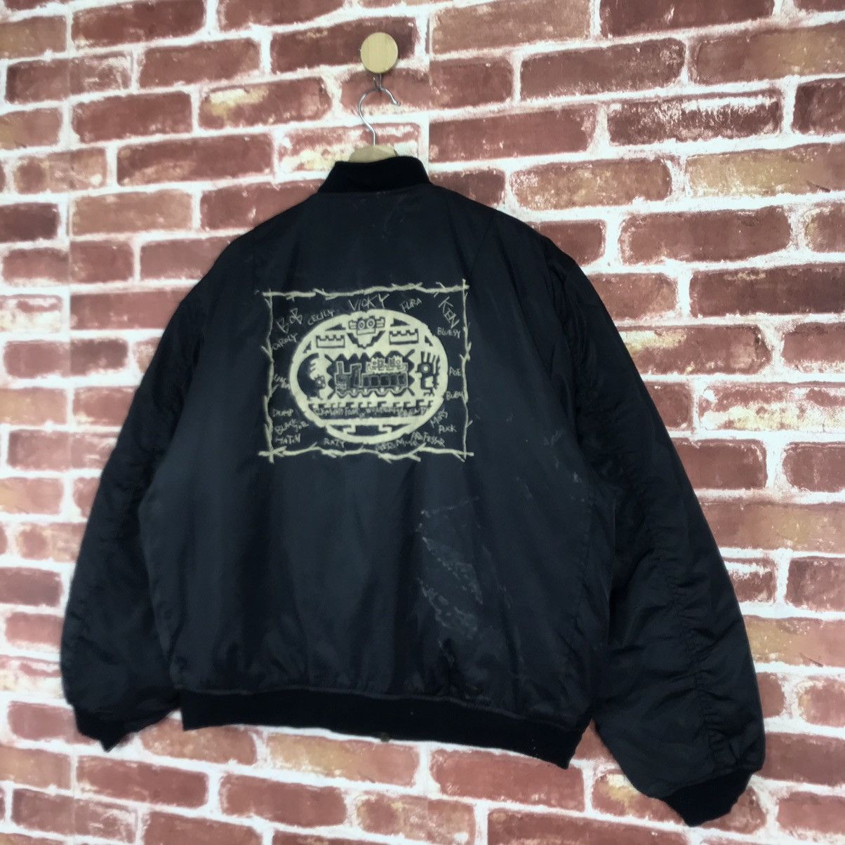 Other Vintage Flight Jacket Size US XL / EU 56 / 4 - 3 Thumbnail