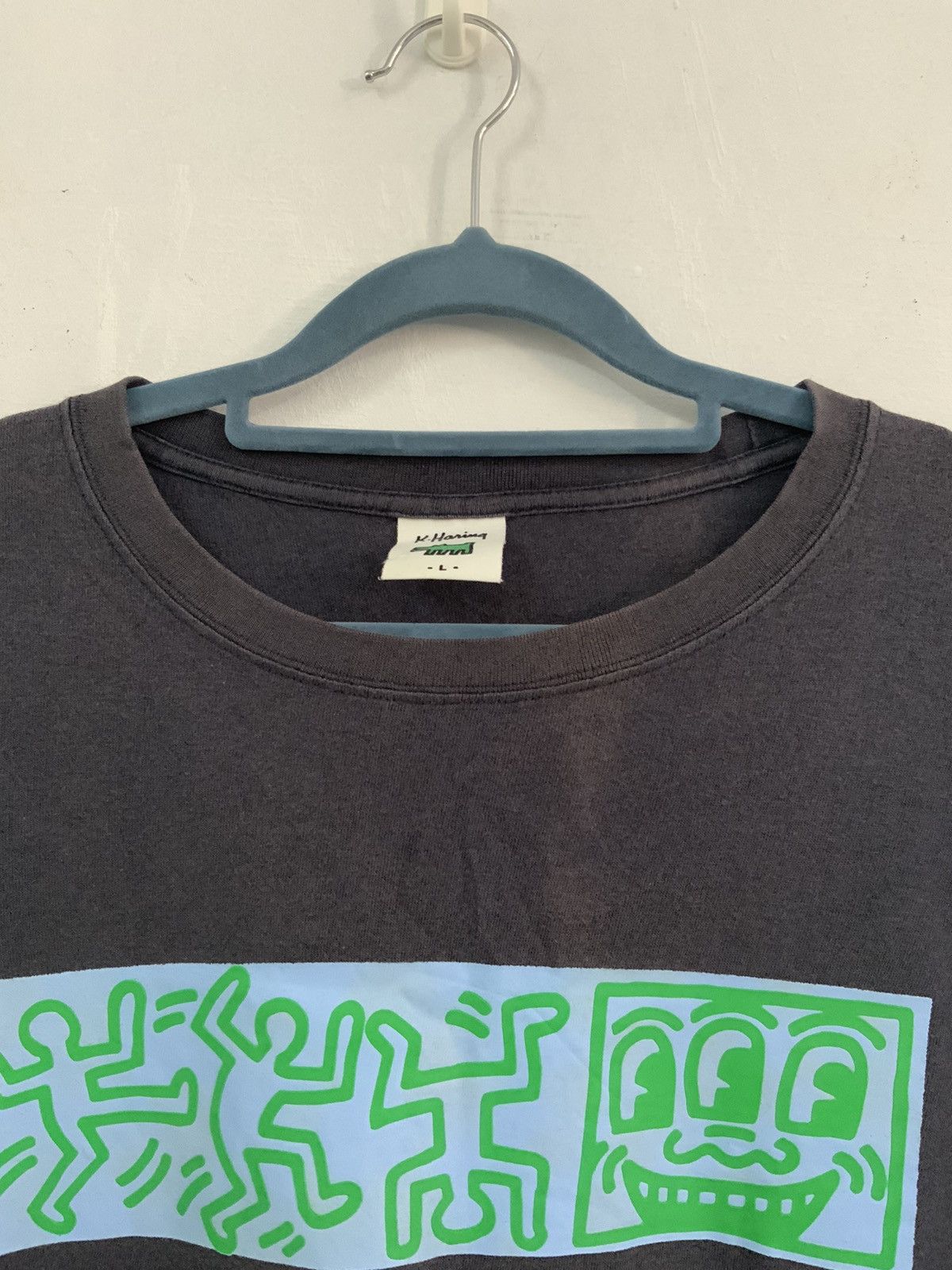 Keith Haring Keith Haring Faded Tee by Uniqlo Size US L / EU 52-54 / 3 - 7 Thumbnail