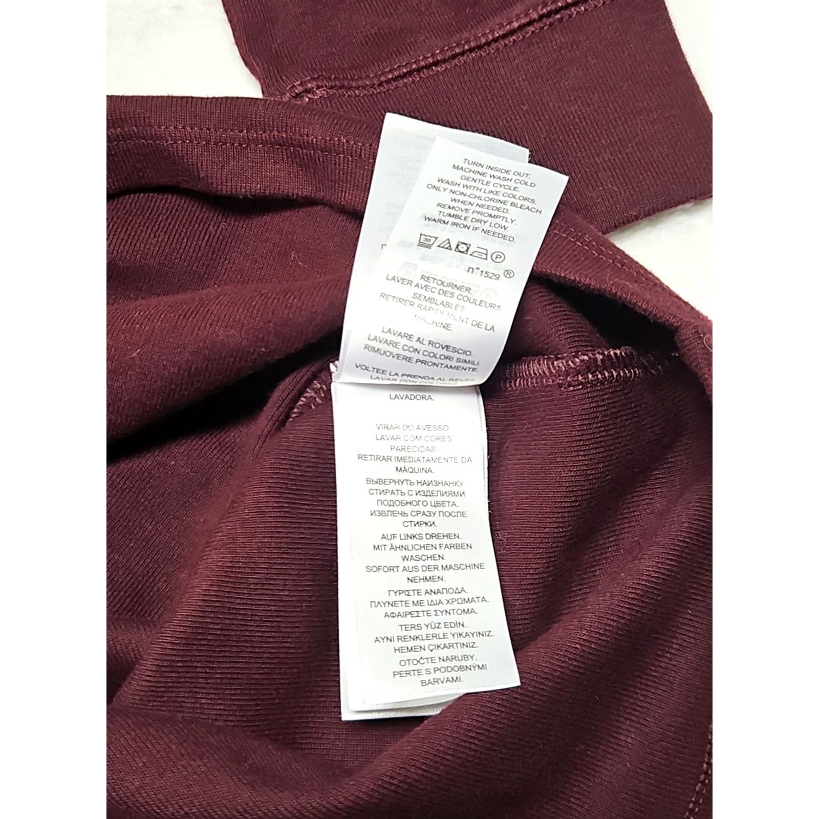 Ralph Lauren VINTAGE Lauren Ralph Lauren Knit Sweater A Line Dress Elbow Patches Women Sz M Burgundy Raglan Sleeve Long Sleeve Crew Neck Pullover Zipper 90s Size M / US 6-8 / IT 42-44 - 7 Thumbnail