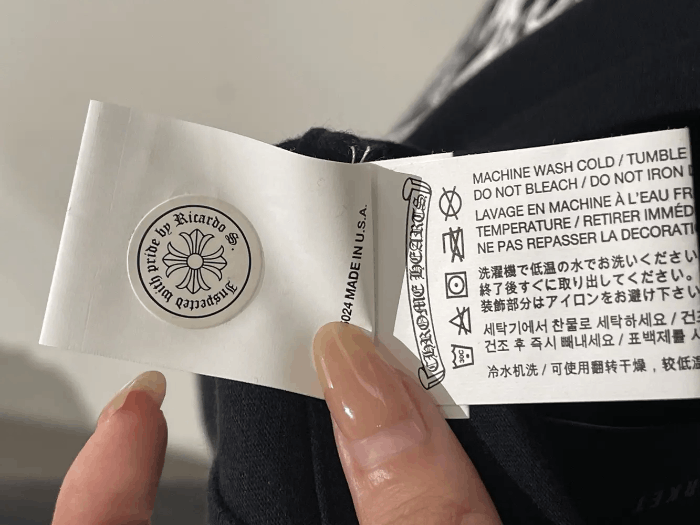 Chrome Hearts Chrome Hearts Foti Exclusive Logo Short Sleeve Tee Size L / US 10 / IT 46 - 4 Thumbnail