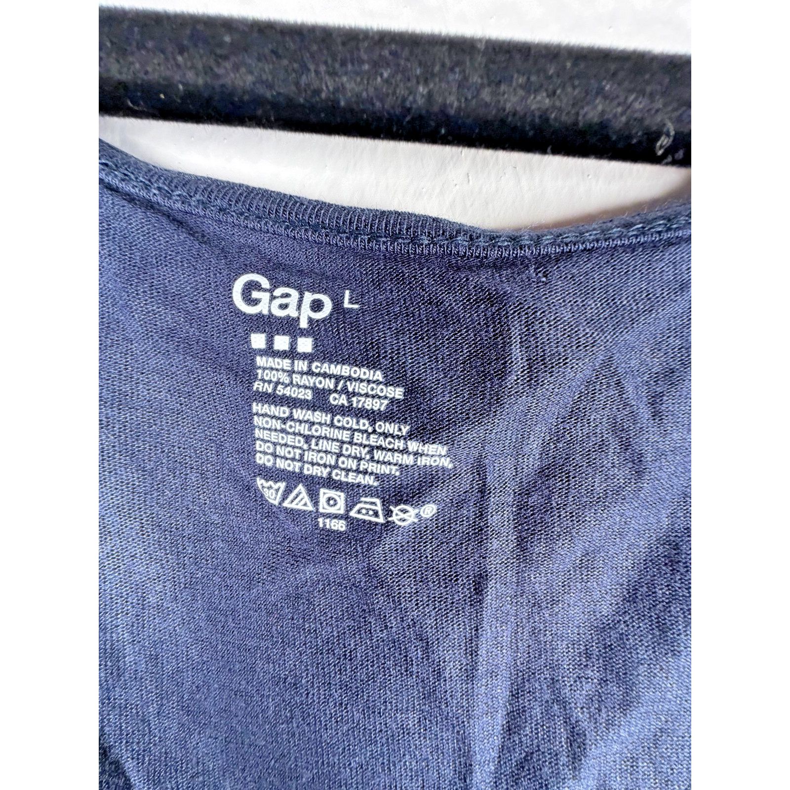 Gap Gap Wrap Dress Navy Blue Sleeveless Tie Waist Women L Size L / US 10 / IT 46 - 7 Thumbnail