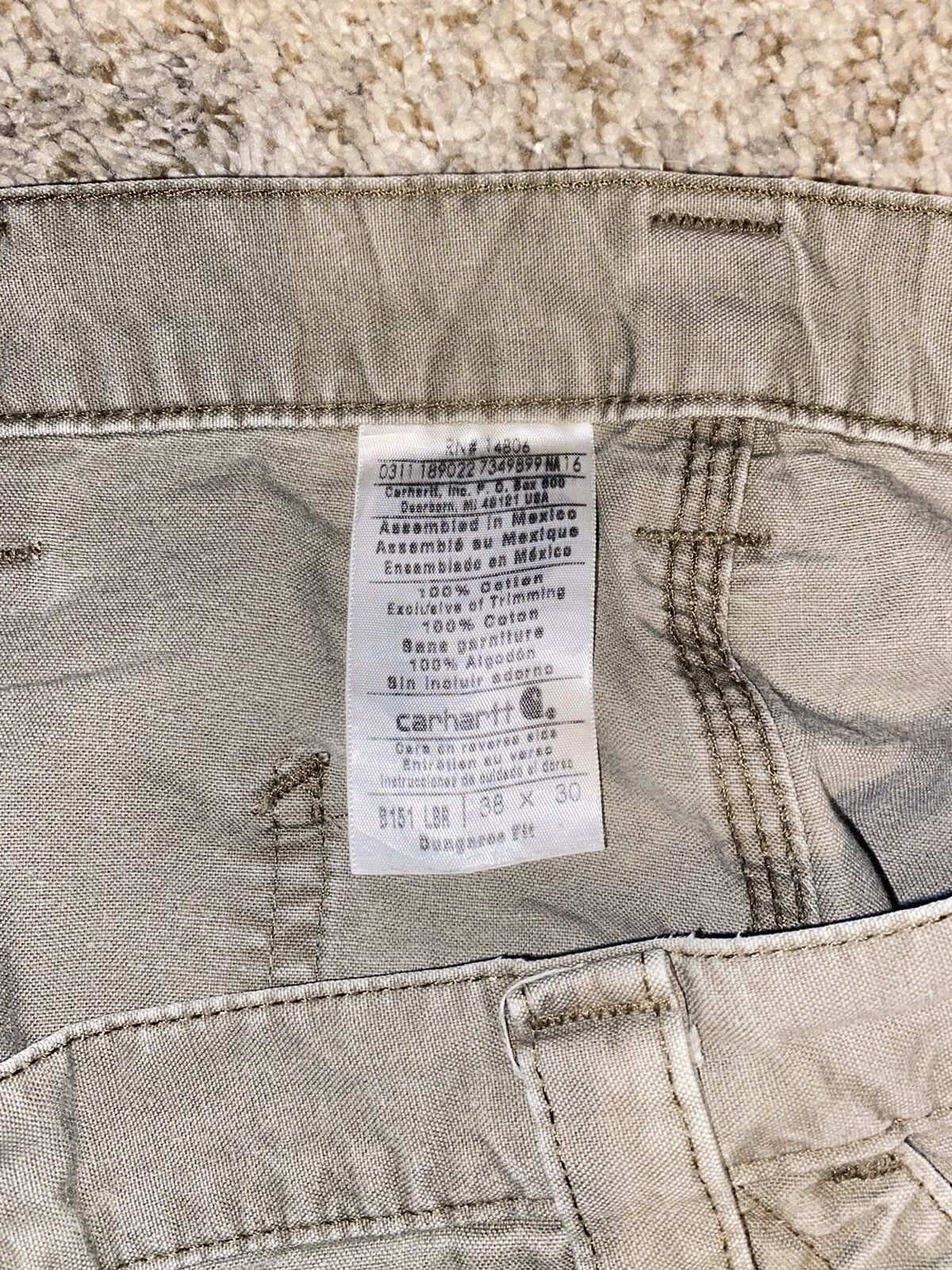 Carhartt × Vintage 38/30 Carhartt Denim Size US 38 / EU 54 - 5 Thumbnail