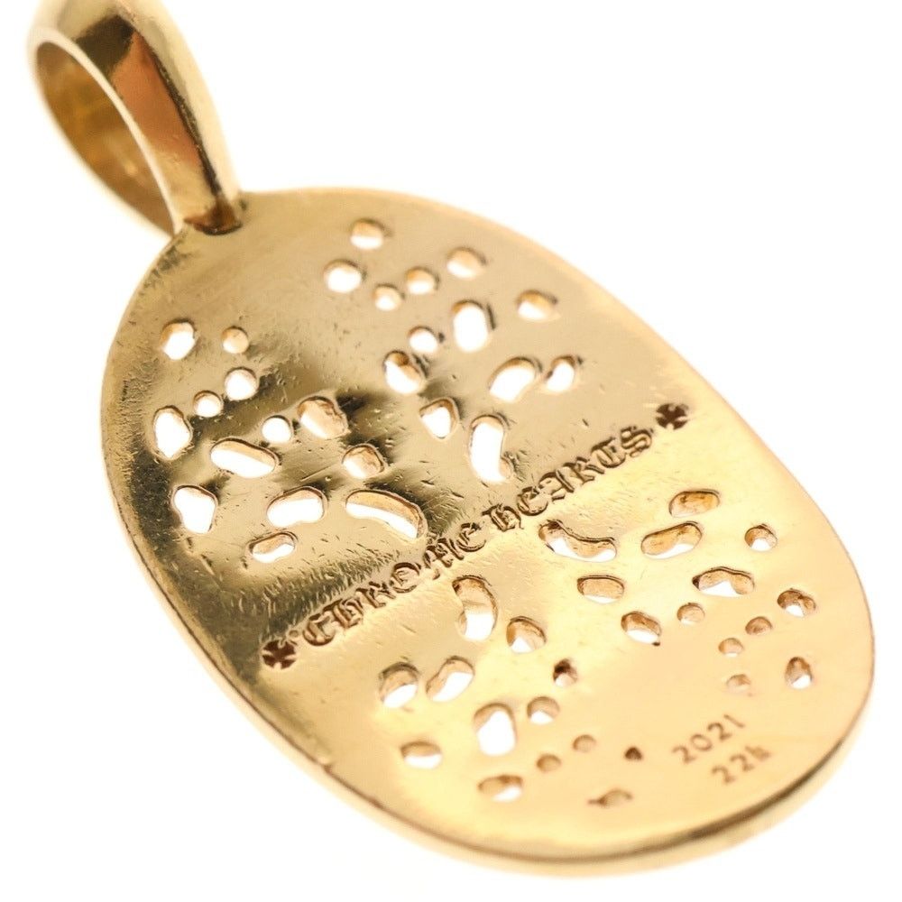 アクセサリー Chrome Hearts 22K Classic Oval Necklace CHROME HEARTS 22K Classic Oval Gold Necklace