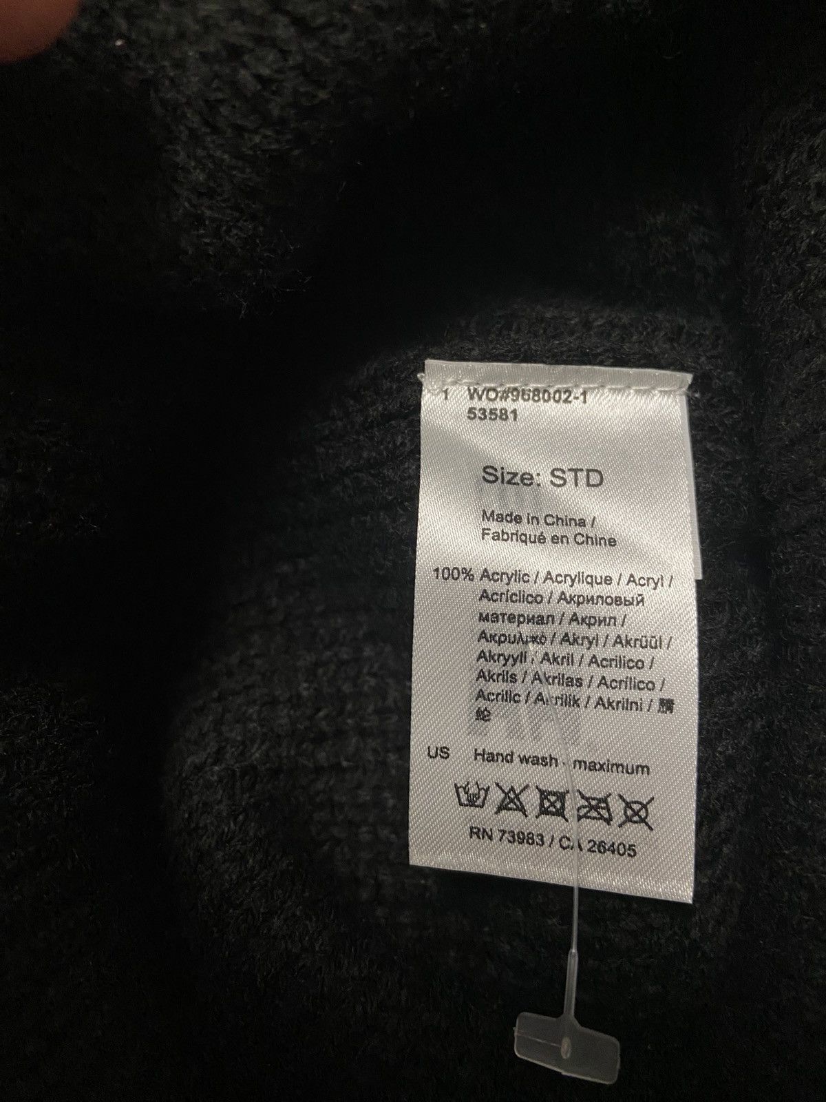 Helly Hansen Helly Hansen HH logo beanie hat black Knit winter warm STD Size ONE SIZE - 7 Thumbnail