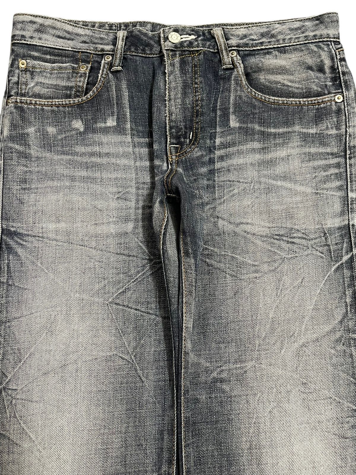 Edwin Vintage Japan Edwin Faded Wash Style Loose Jeans Size US 34 / EU 50 - 3 Thumbnail