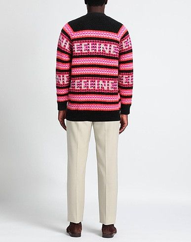 o1w1db10324 Embroidered Cardigan in Fuchsia