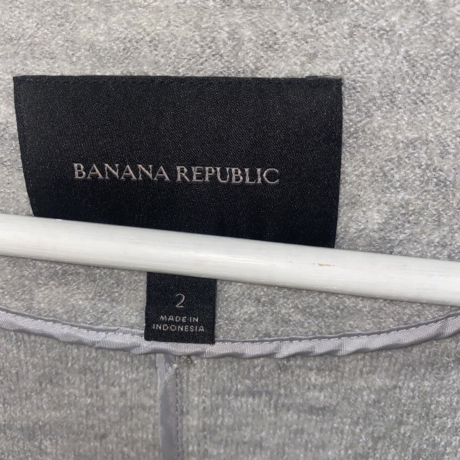 Banana Republic Banana Republic Moto Jacket Womens Wool Zip Pockets Sz 2 Size XS / US 0-2 / IT 36-38 - 3 Thumbnail