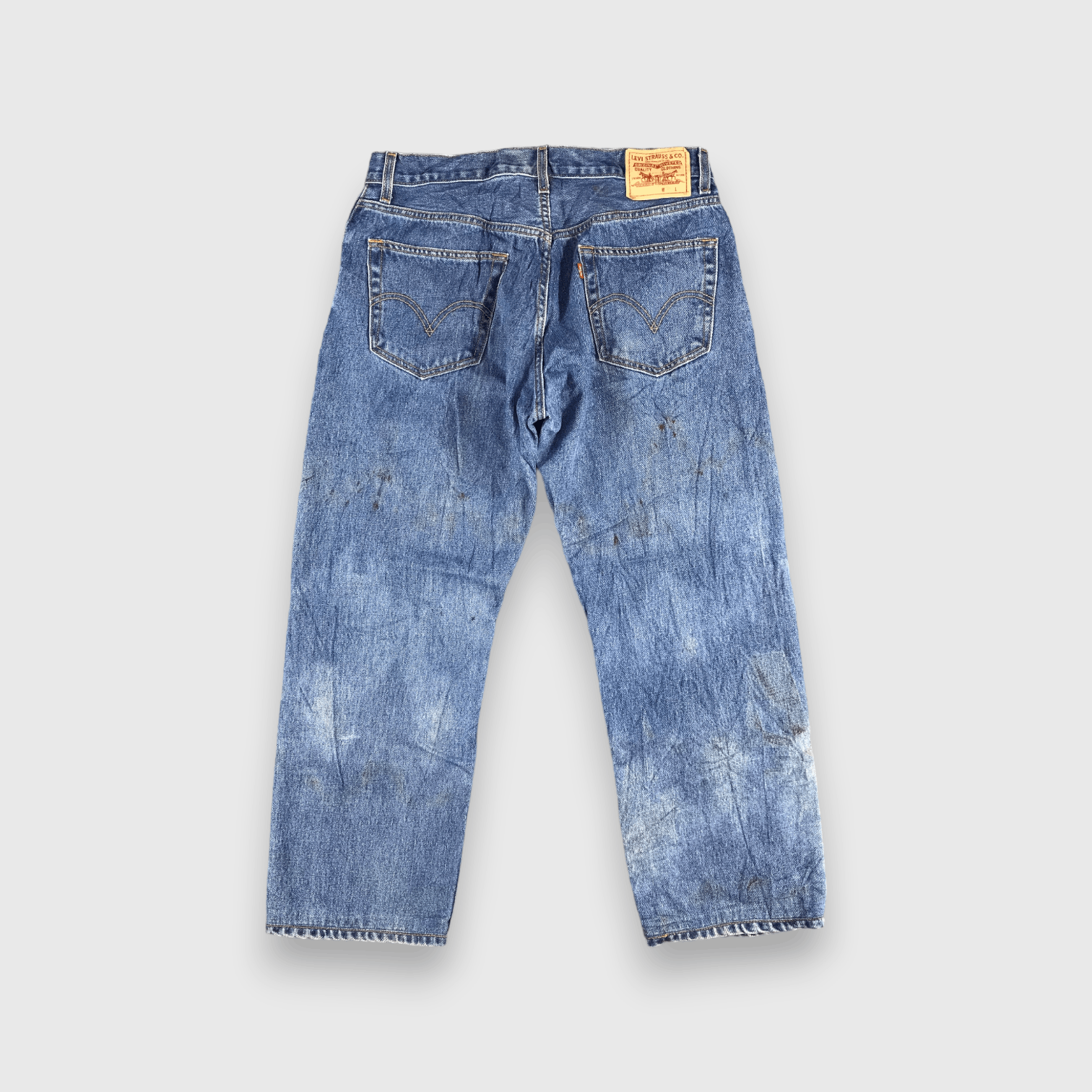 Levi's Vintage Blue Wash Levis Jeans-J2063 Size US 34 / EU 50 - 2 Thumbnail