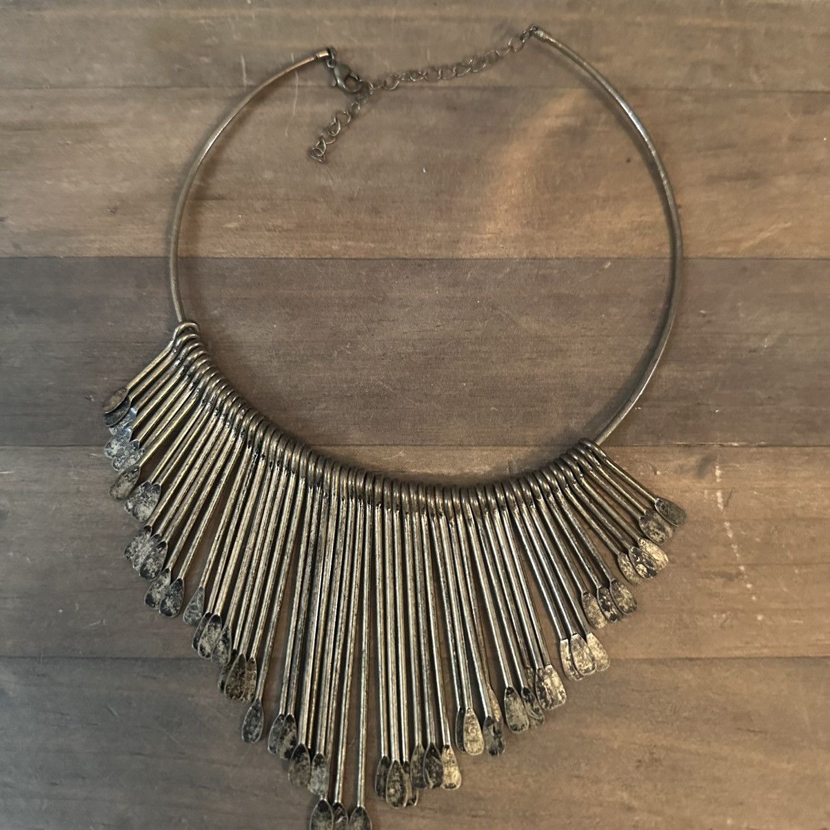 Other Brass tribal fringe choker necklace Size ONE SIZE - 2 Thumbnail