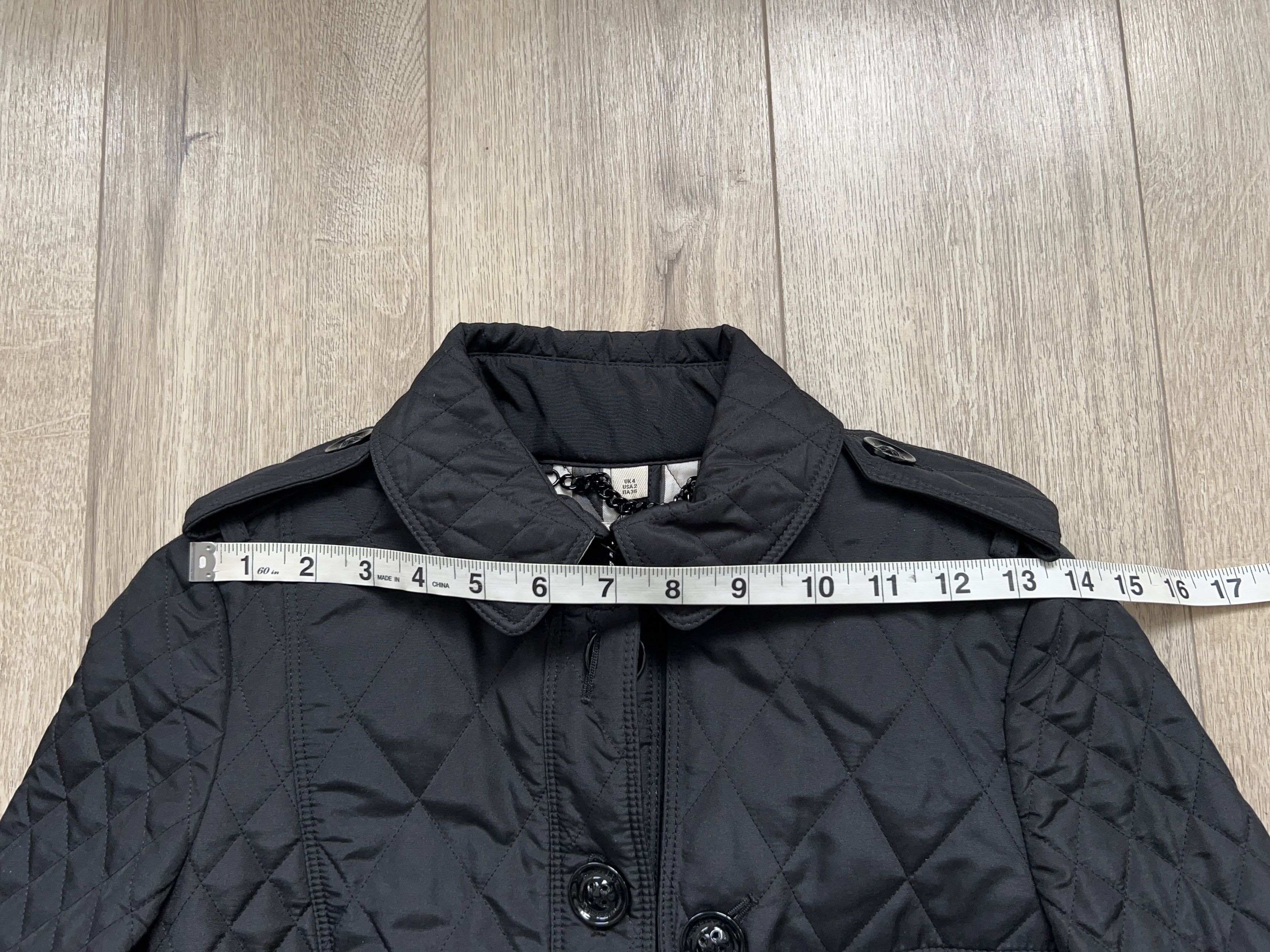 Burberry Womens Burberry Long Jacket Coat Quilted Black Size US 2 Size XS / US 0-2 / IT 36-38 - 5 Thumbnail