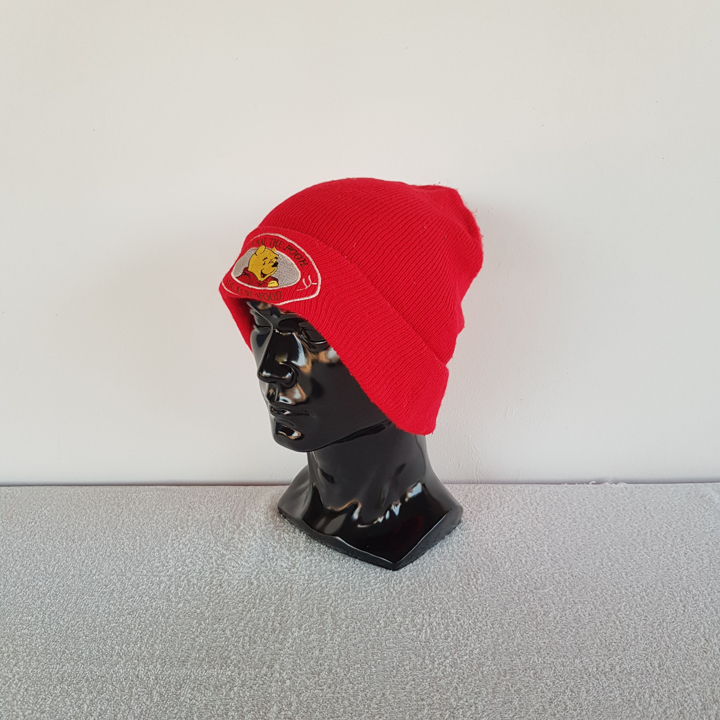 Disney Vintage Pooh Hats Disney Beanie Cartoon Snow Caps Size ONE SIZE - 1 Thumbnail