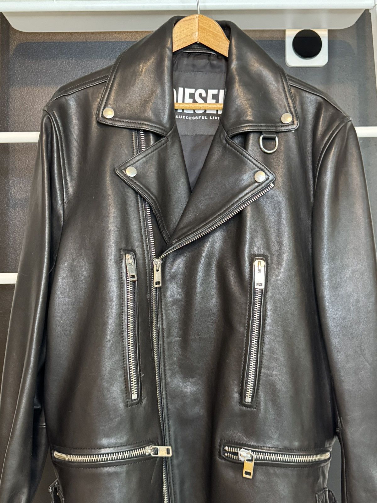 Diesel Diesel Biker Jacket size XL Size US XL / EU 56 / 4 - 3 Thumbnail