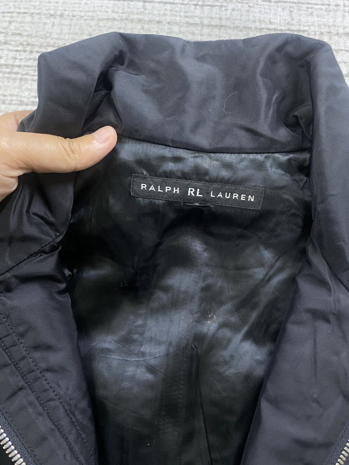 Japanese Brand × Ralph Lauren × Vintage Vintage Ralph Lauren RL Cropped Down Puffer Jacket Size S / US 4 / IT 40 - 7 Thumbnail