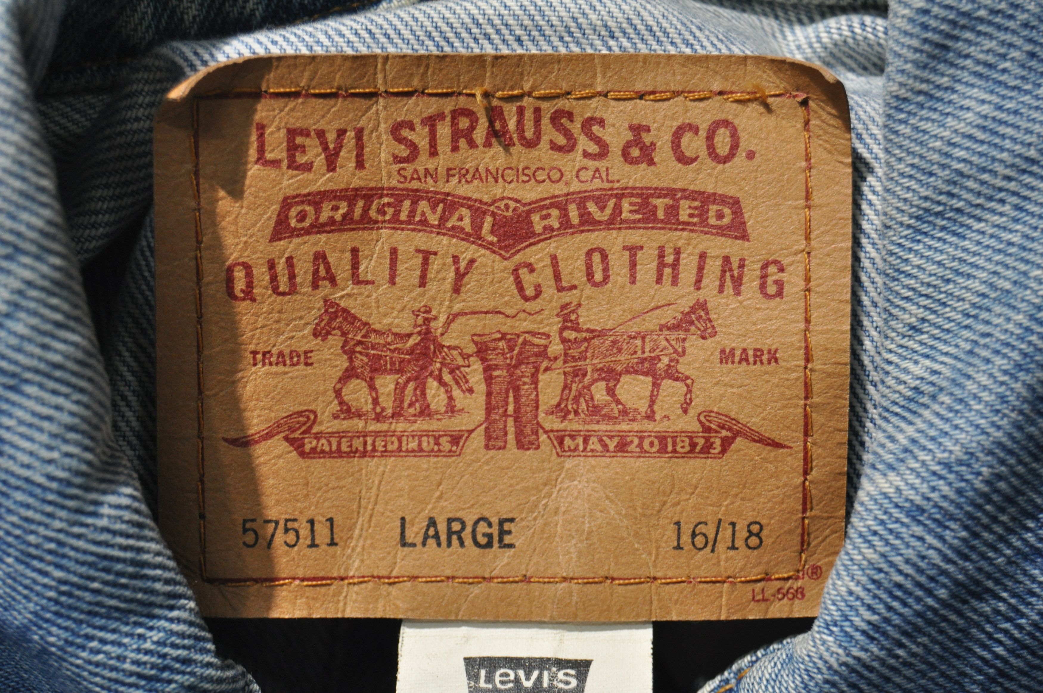 Levi's Levi's - 1998 - Denim Trucker Jacket Size US L / EU 52-54 / 3 - 6 Thumbnail