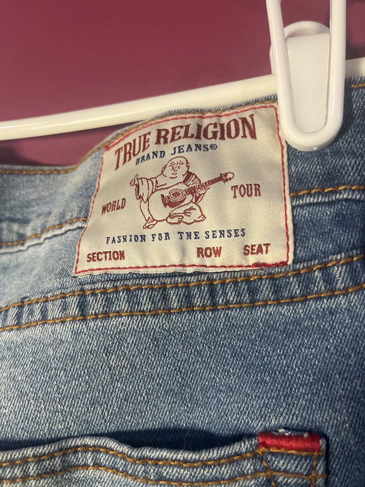 True Religion Brand new true religion biker jeans Size US 33 - 4 Thumbnail