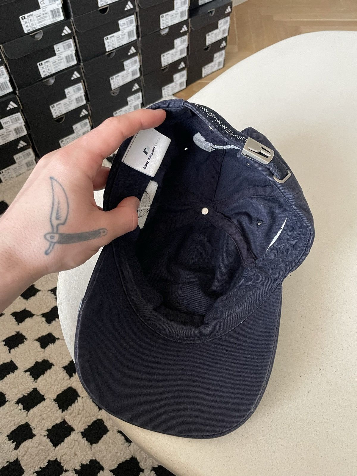 BMW Vintage Y2k BMW Williams Formula 1 Team Cap Hat Racing Rare Size ONE SIZE - 4 Thumbnail