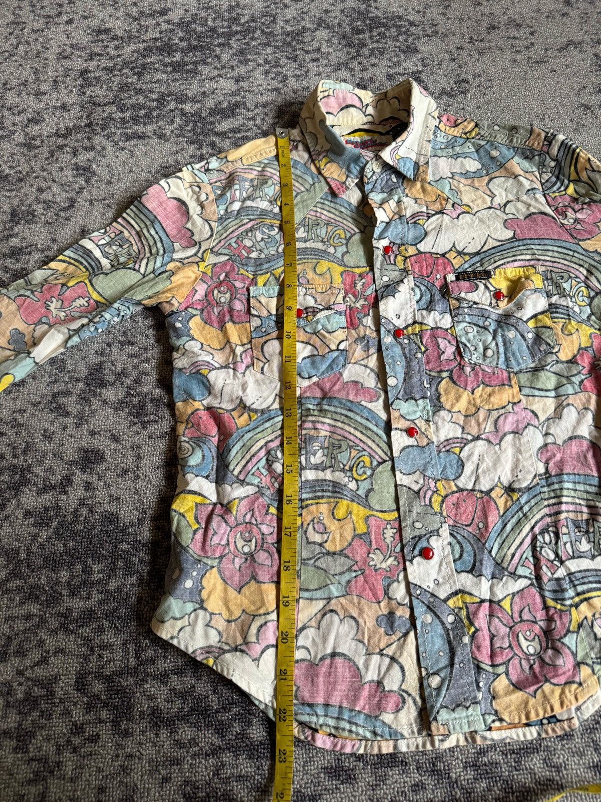 Hysteric Glamour × If Six Was Nine × Japanese Brand Y2k Hysteric mini button shirt Size XS / US 0-2 / IT 36-38 - 8 Thumbnail