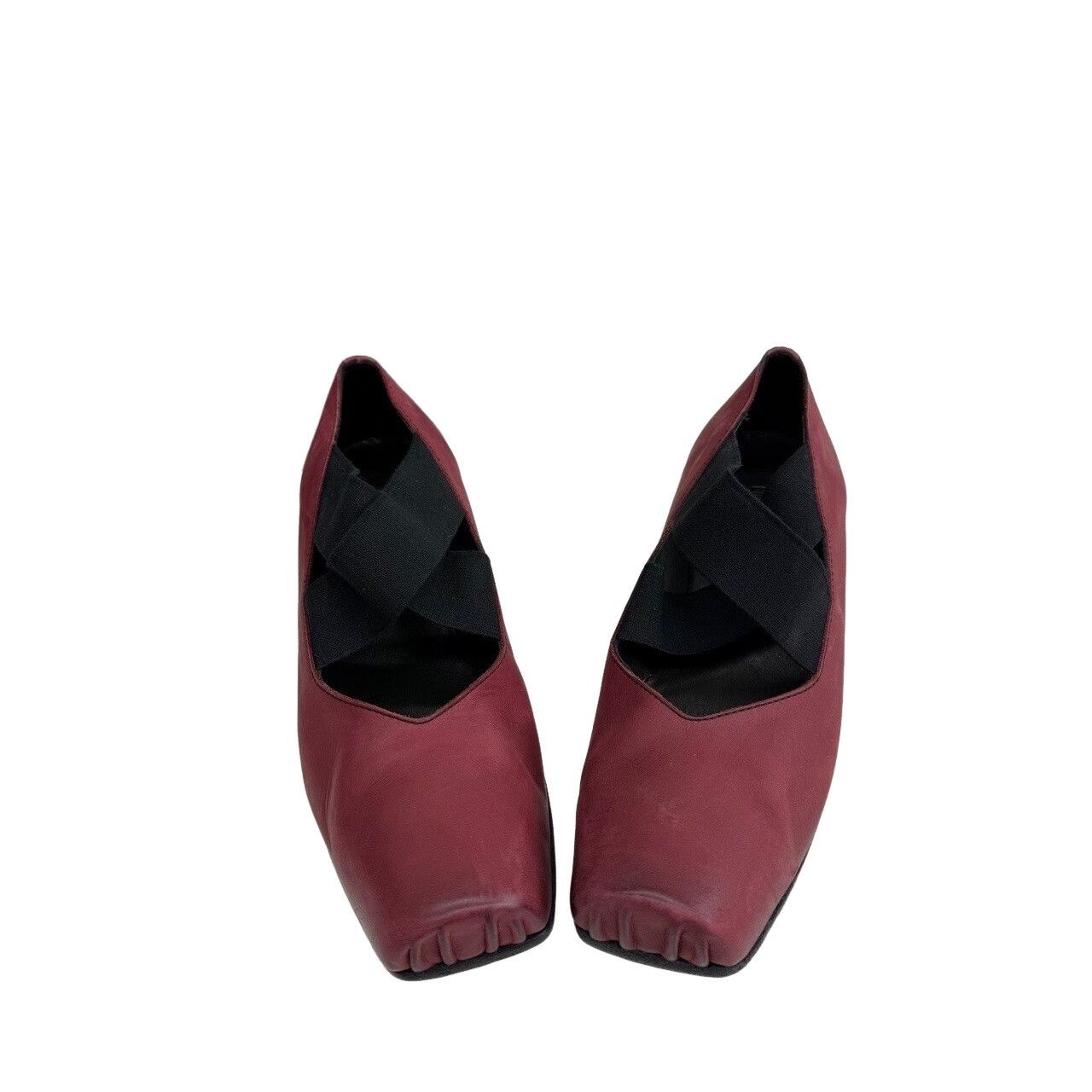 Uma Wang Uma Wang Red Leather Ballet Flats Size 37 Size US 7 / IT 37 - 1 Thumbnail